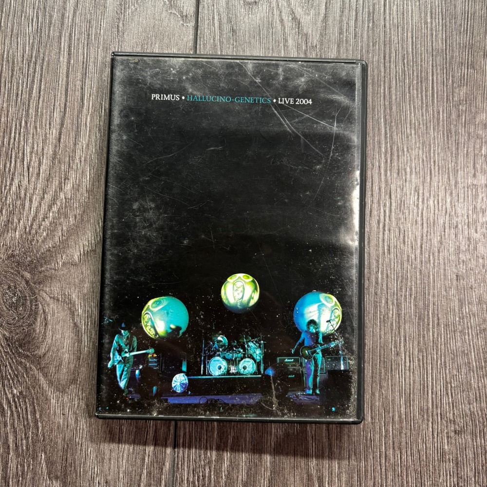 Primus Hallucino-Genetics Live 2004 DVD Original Lineup Frizzle Fry Concert Film
